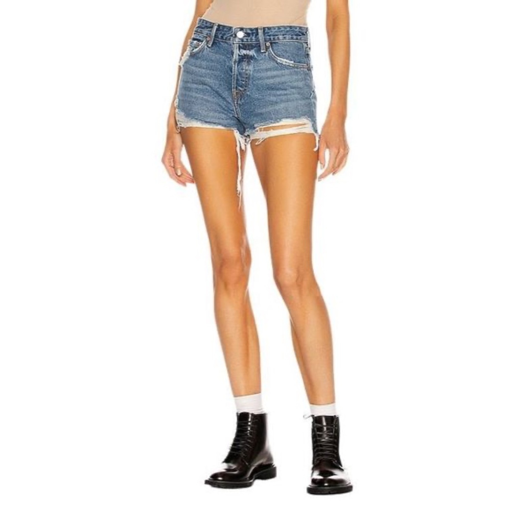 GRLFRND Helena Denim Shorts